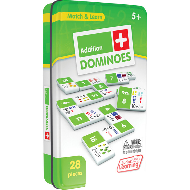 Addition Dominoes: 28-Piece Set