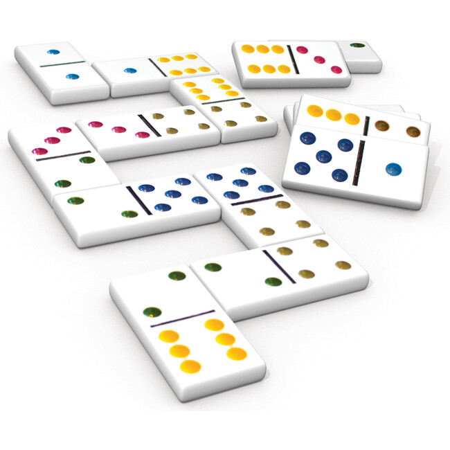 6 Dot Dominoes Activity Cards for Ages 4+ Kindergarten Learning