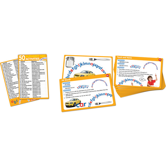 50 Alphabet Arc Activities for Ages 4-5 Kindergarten Learning - Classroom Resources - 2