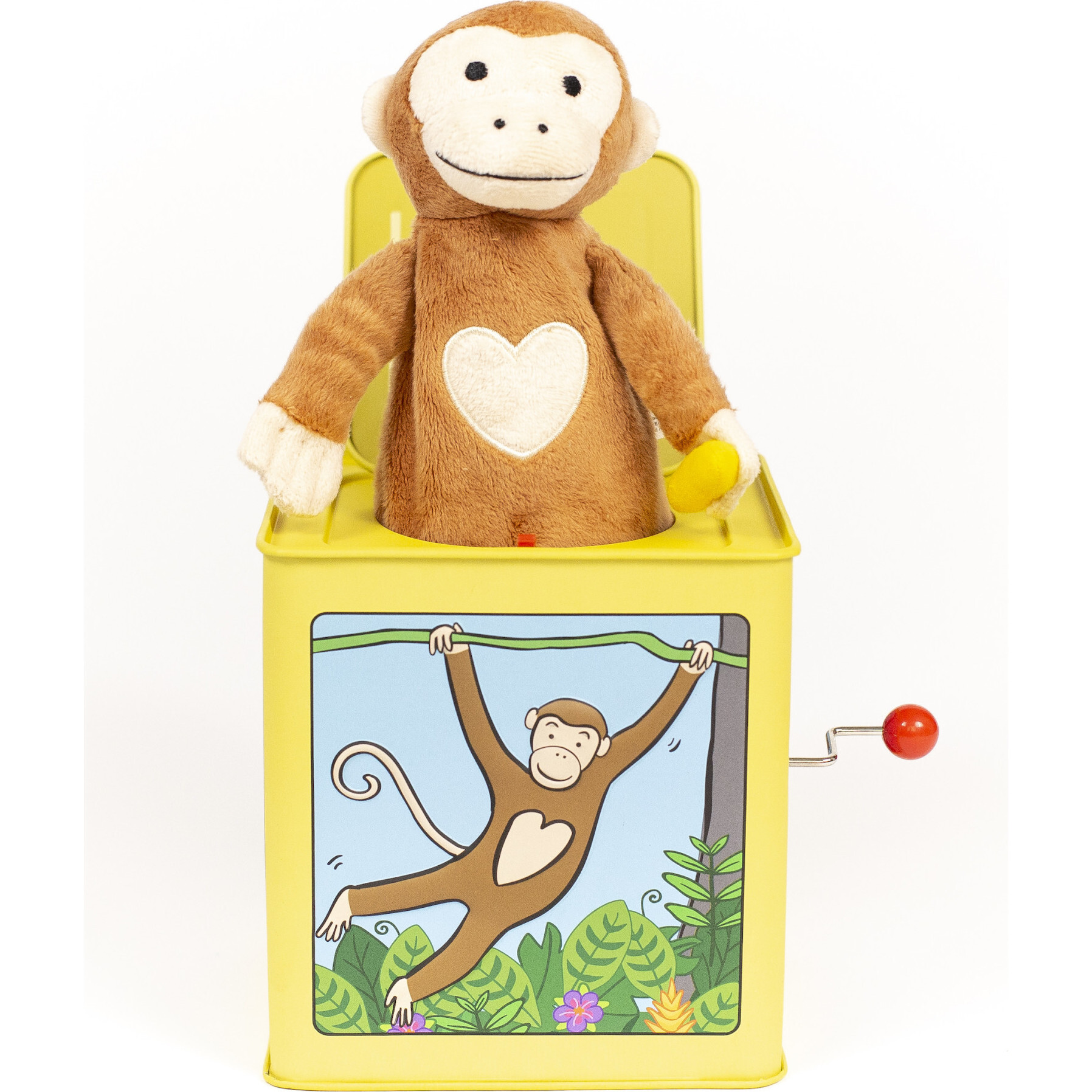 Monkey Jack in the Box Toy - Jack Rabbit Creations Infant