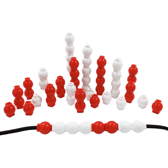 60 Bead Cubes & Laces - STEM Toys - 4