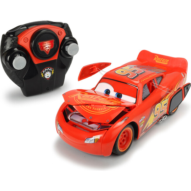 1:24 Scale Disney Pixar Lightning McQueen Crash Car Radio Controlled Toy Car - Transportation - 5