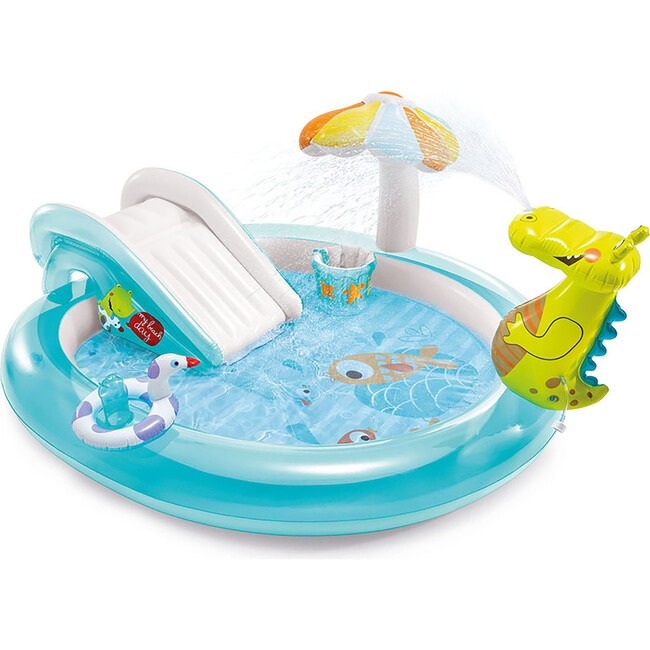Gator Inflatable Pool Play Center - Lawn Water Slides - 1