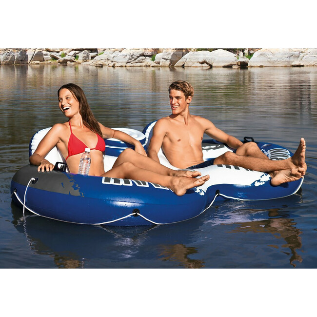 Inflatable River Run II Double Seater Lounge Pool Float