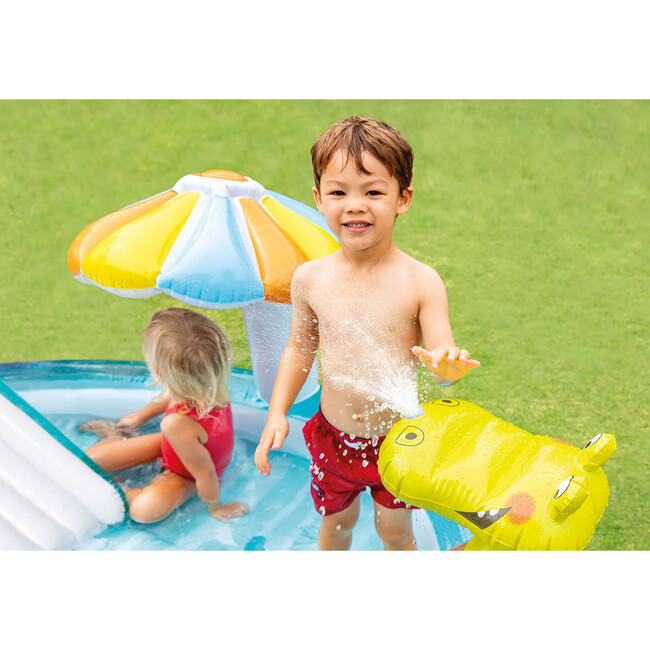 Gator Inflatable Pool Play Center - Lawn Water Slides - 3