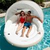 Inflatable Canopy Island Float Lounge - Pool Floats - 5 - thumbnail
