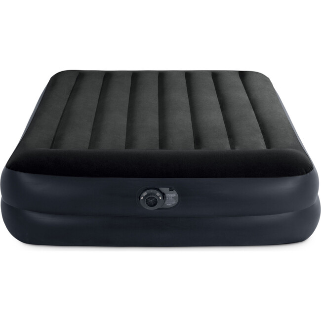 Dura Beam Plus Pillow Raised Air Mattress w/Built in Pump, Queen - Air Mattresses - 1