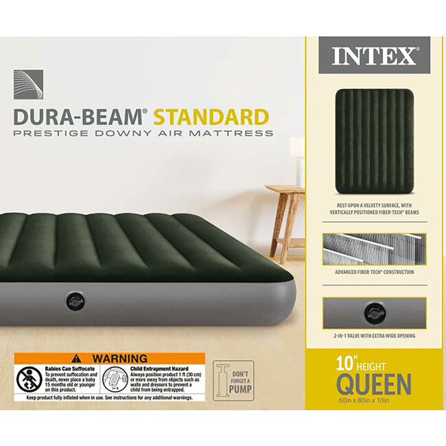 Dura-Beam: Prestige Downy - Queen Airbed - Air Mattresses - 7