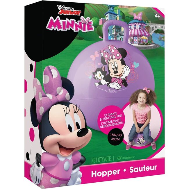 15" Minnie Mouse Hopper Ball for Kids - Developmental Toys - 2