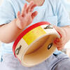 Hape: Tap-Along Tambourine - Wooden Hand Drum & Shaker Toy - Musical - 3 - thumbnail