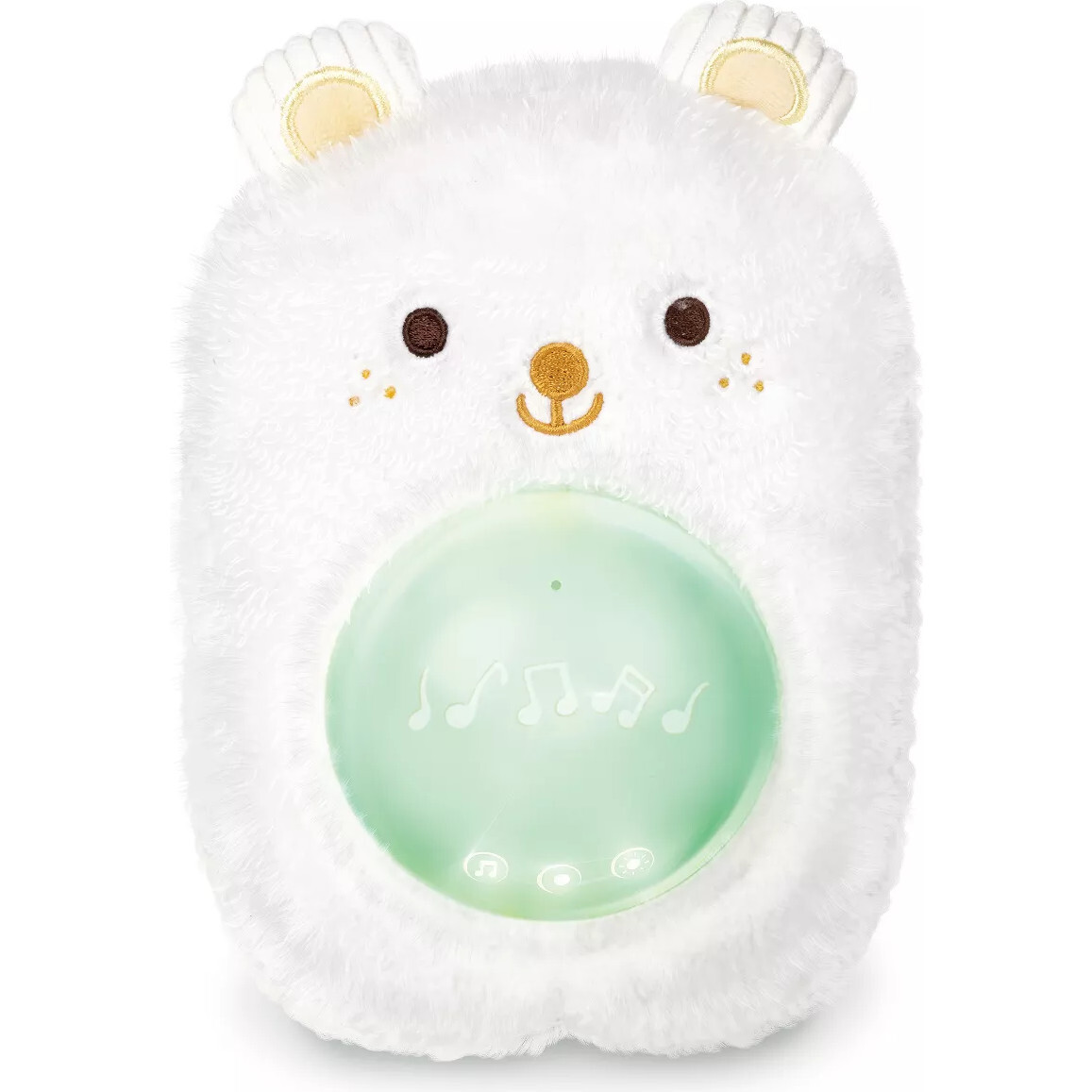 Hape: My Music Pal - Huggy Bobo - White Plush Bear Animal Sound Machine - Musical - 1