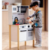 Hape: Modern Smart Kitchen - White 12pc, Lights & Sounds Toy - Play Kitchens - 2