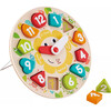Hape: Learn The Time Bug Puzzle - 13pc Wooden Clock Puzzle - Puzzles - 1 - thumbnail