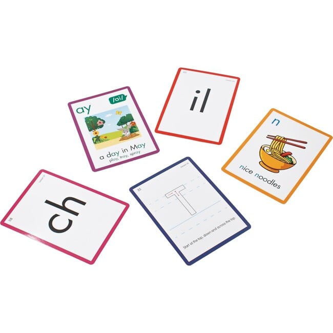 Rainbow Phonics - Letter Sounds - 151 Word Cards