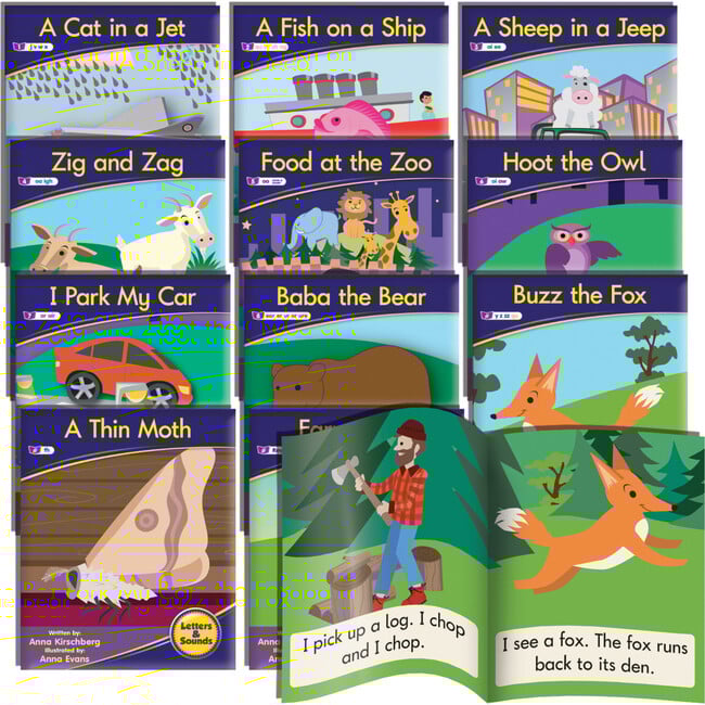 Phonics Readers - Fiction Learning Set