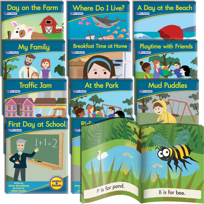Phonemic Awareness Readers - Fiction Learning Set