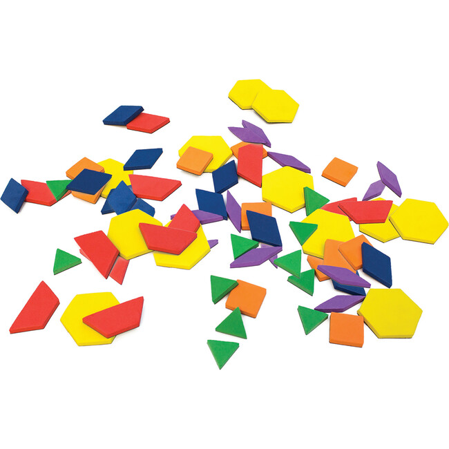 Rainbow Pattern Blocks - Magnetic Activities Learning Set - Books - 4