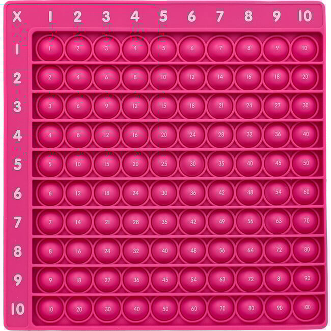 Mulitplication Bubble Board