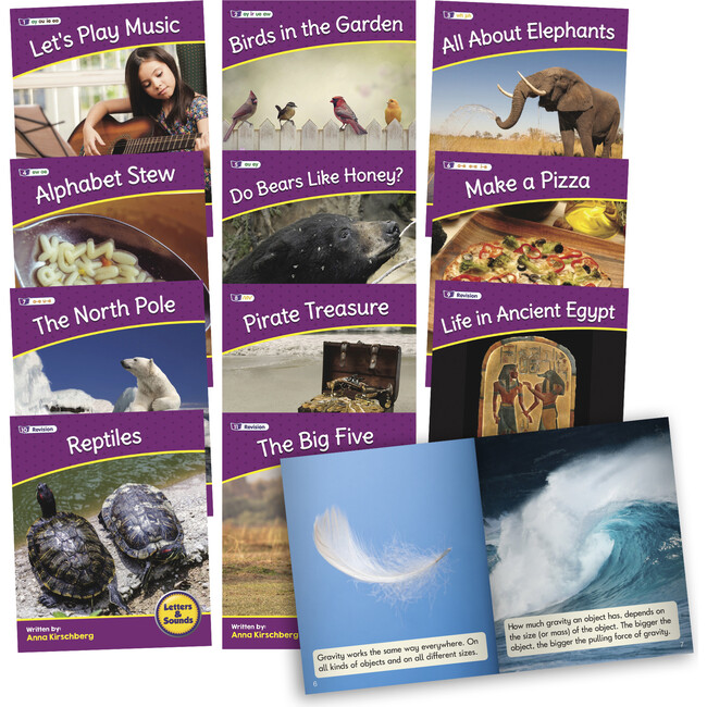 Letters & Sounds Phase 5 Set 2 Non-Fiction Educational Learning Set
