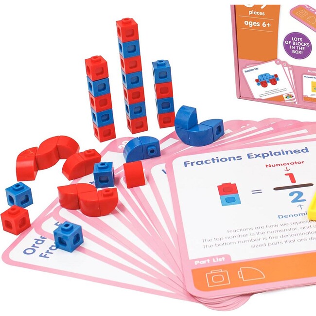 Mathcubes - Fractions - 30 Activity Set