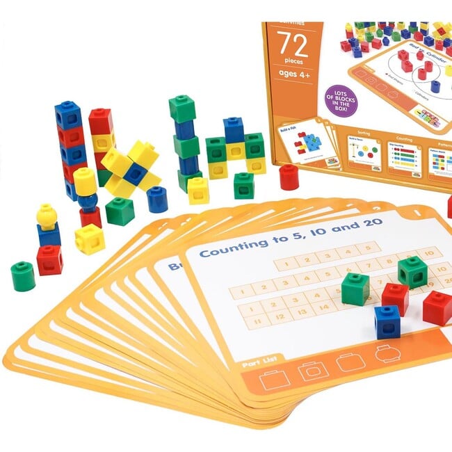 Mathcubes - Sorting & Patterns - 30 Activity Set