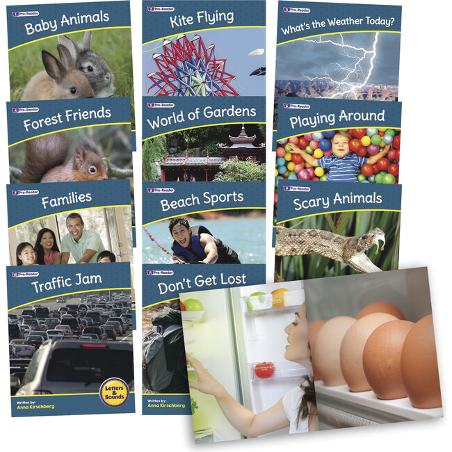 Letters & Sounds Phase 1 Set 2 Non-Fiction Educational Learning Set