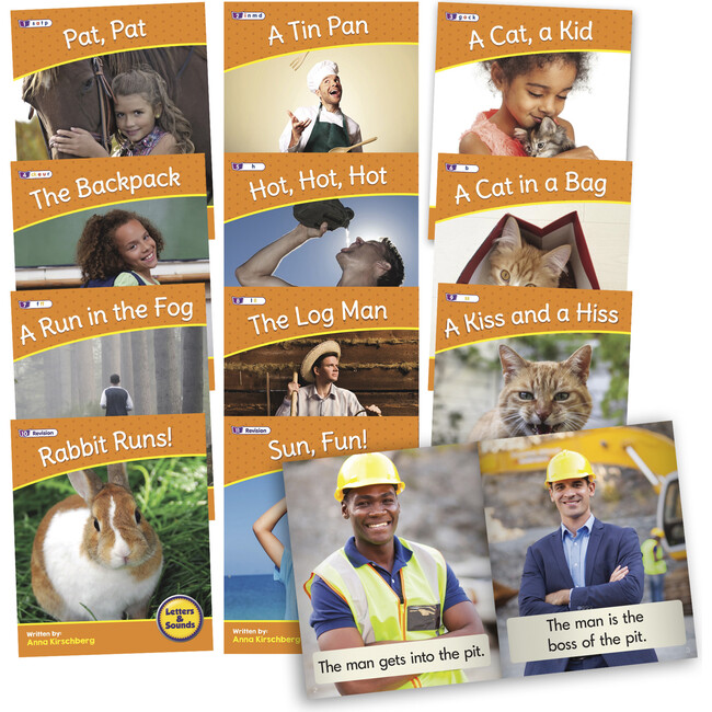 Letters & Sounds Phase 2 Set 2 Non-Fiction Educational Learning Set