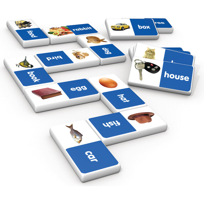 First Words Dominoes for Ages 4-5 Kindergarten Learning