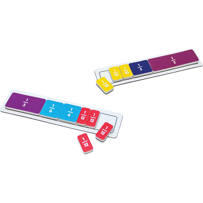 Fraction Bricks for Ages 5-8 Kindergarten to Grade 3 Learning - STEM Toys - 2