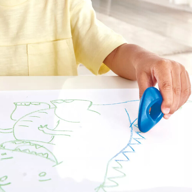 Hape: Easy-Grip Crayons - 5pc Vibrant Colors - Coloring - 3