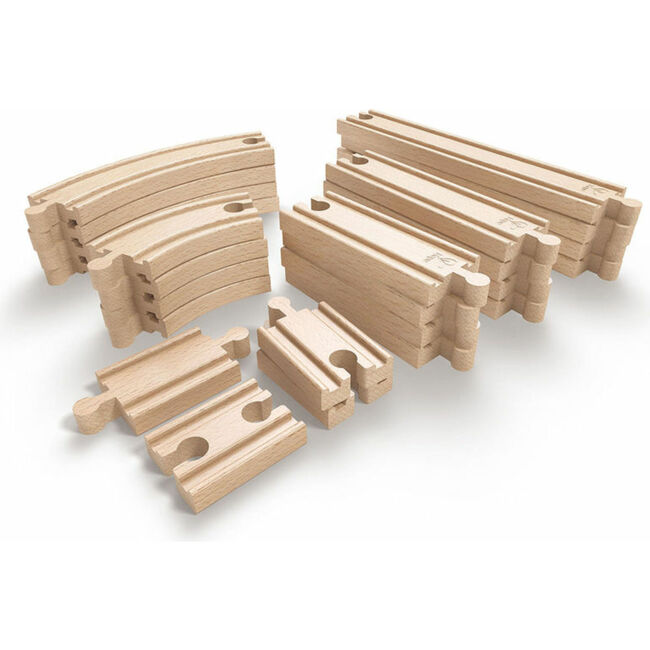 Railway Collection Super Expansion Rail Pack, 24 Pieces