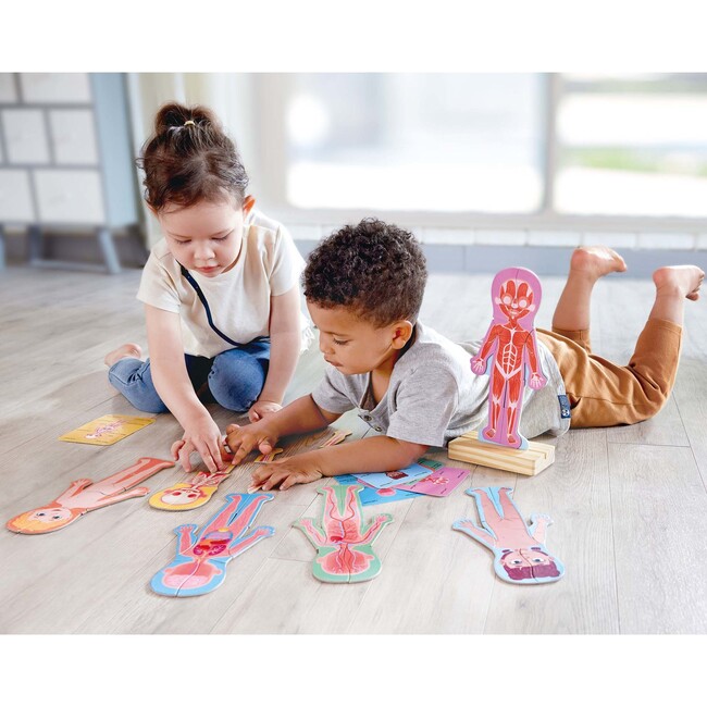 Hape: Human Body Magnetic Puzzle - 68pc - Puzzles - 5