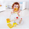 Pop-Up Toaster Set, Kid's Wooden Toy Playset, 7 Pieces - Play Food - 2