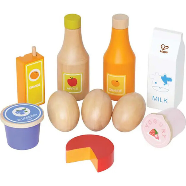 Kitchen Healthy Basics Food Playset, 10 Pieces