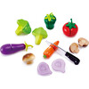 Kitchen Garden Vegetablea Food Playset, 8 Pieces - Play Food - 1 - thumbnail