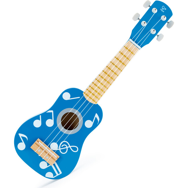 Kid's Wooden 21" Blue Ukulele