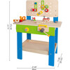 Master Kid's Wooden Workbench, 35 Pieces - Woodens - 5
