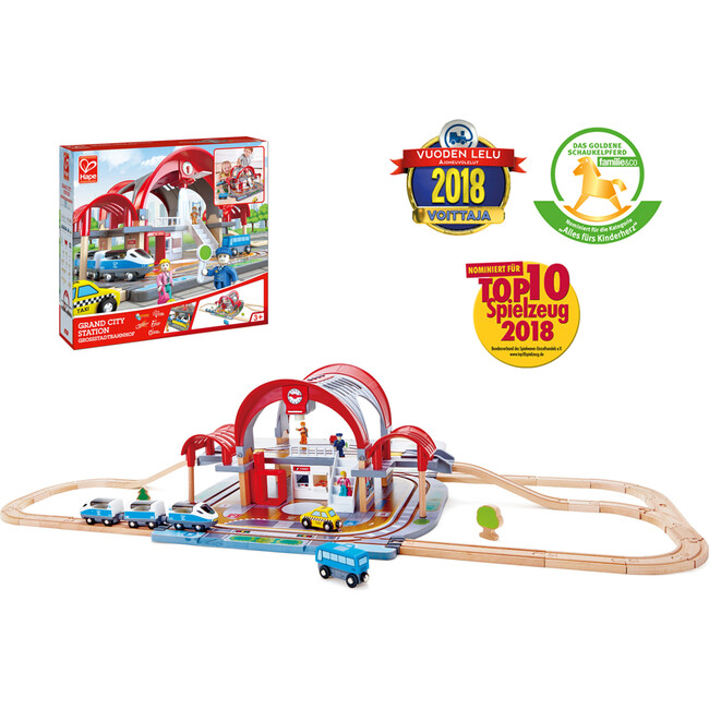Grand City Station Light & Sound Railway Set