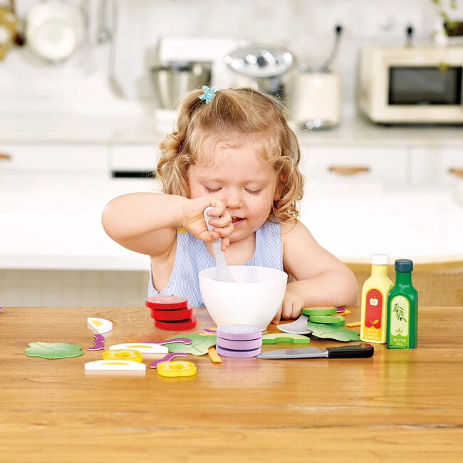 Kitchen Food Playset: Healthy Salad - Play Food - 4