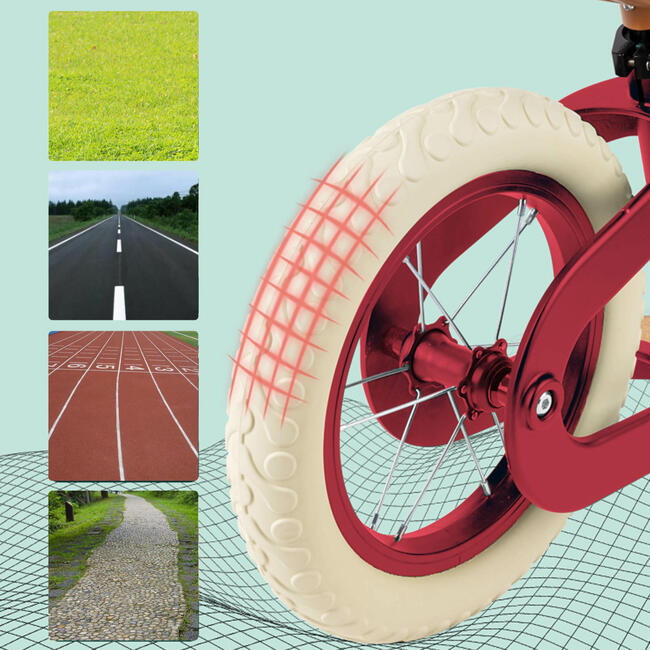 Get Up & Go Learn to Ride Balance Bike in Red - Balance Bikes - 5