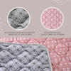 Hakuna Matte: Quilted Playmat: Pink & Dots - 50" Square, Soft Padded Floor Blanket - Playmats - 3 - thumbnail