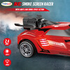 Hyper Drive: RC Smoke Screen Racer - Red - Remote Control - 3