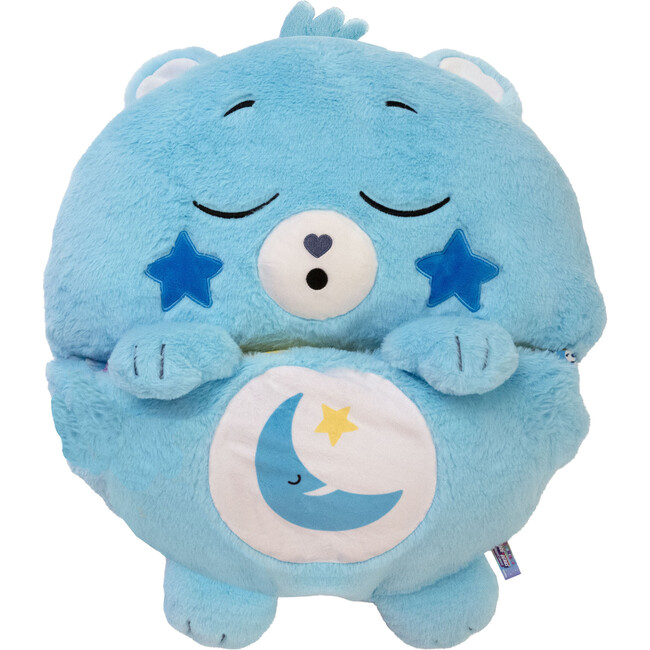 Happy Nappers: Care Bears Sleep Sack Large - Bedtime Bear - Plush - 2