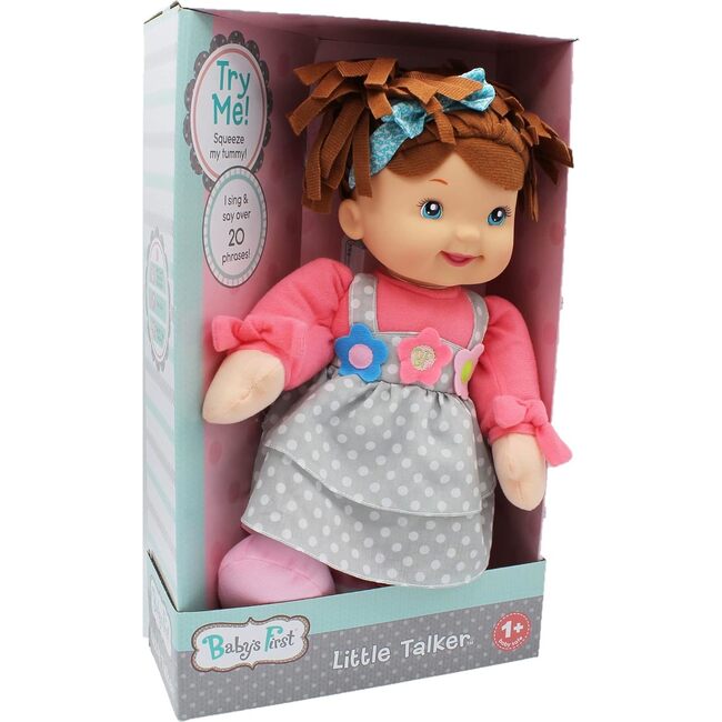 Baby's First Little Talker Brunette Baby Doll - Dolls - 2