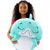 Happy Nappers: Pillow & Sleepy Sack: Large - Dolphin Disco - Plush - 4