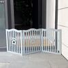 Trimate Wooden Free Standing Pet Gate - Grey - Pet Accessories - 3 - thumbnail