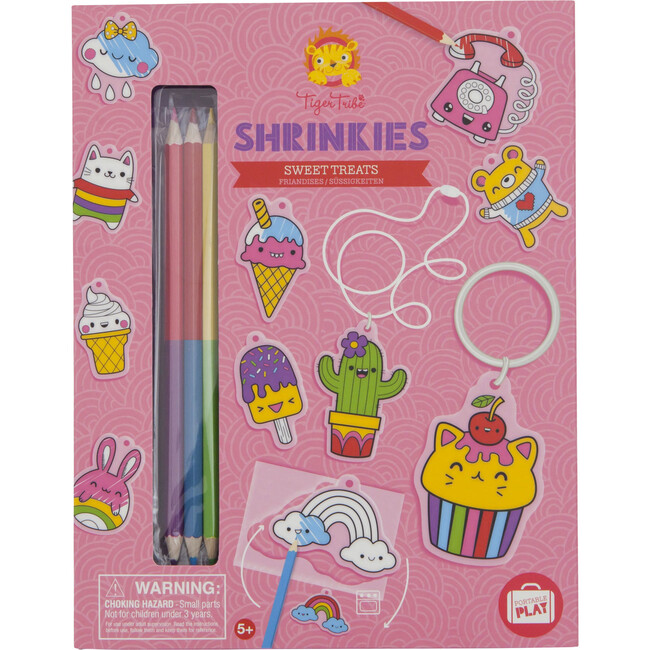Tiger Tribe: Shrinkies - Sweet Treats  Craft Kit - Play Kits - 2