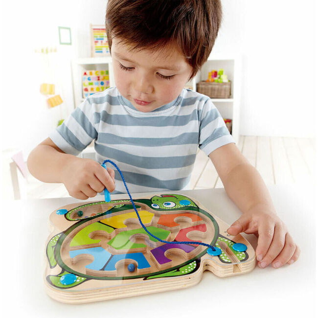 Totally Amazing Colorback Sea Turtle Wooden Maze Puzzle