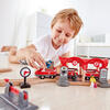 Wooden Busy City Train Set, 51 Pieces - Transportation - 3