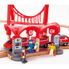 Wooden Busy City Train Set, 51 Pieces - Transportation - 4